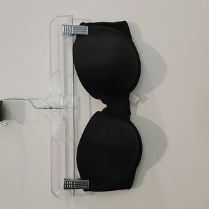 Victoria's Secret strapless bra 34D black